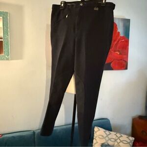 ELT Men’s Size 36 Full Seat Riding Breeches Slim Equestrian Pants Blue